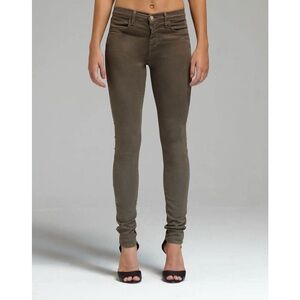 J Brand Maria Trooper High Rise Skinny Jeans